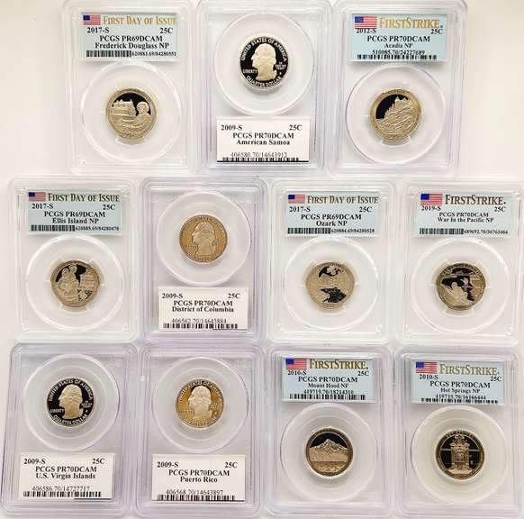 Very nice 11 certified quarters