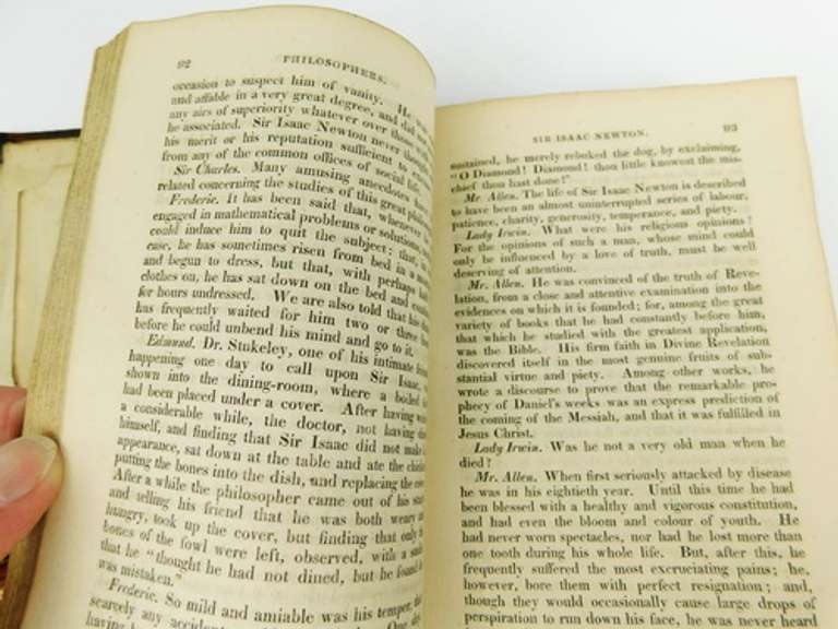 1818 Biographical Conversations of British Characters