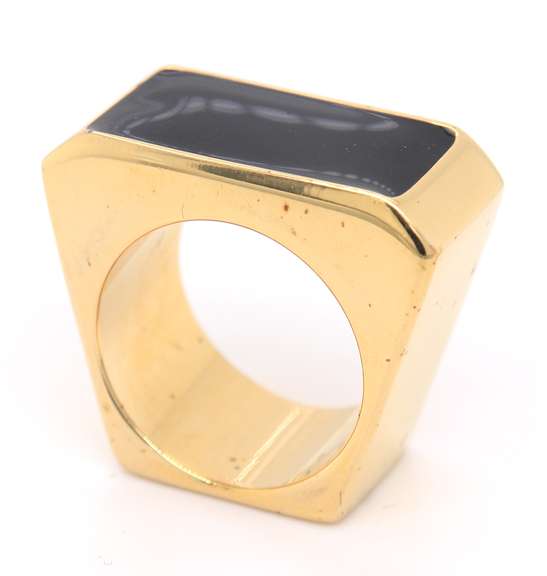 YSL Black Onyx Ring