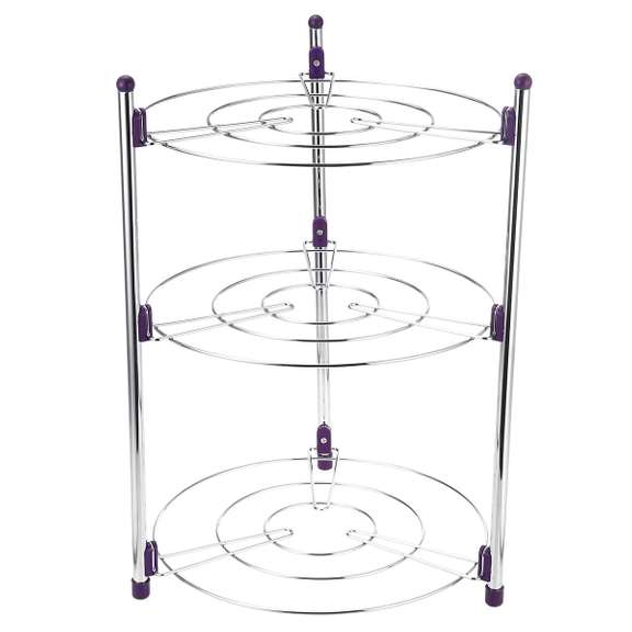 3 Layers Multifunctional Storage Pot Rack Storage Shelf