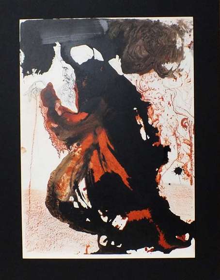 Very collectable Dali from Bible Sacra series.1969