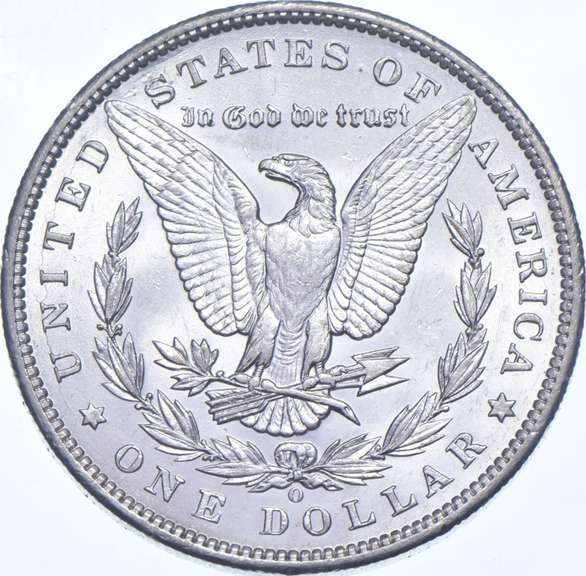 1896-O Morgan Silver Dollar