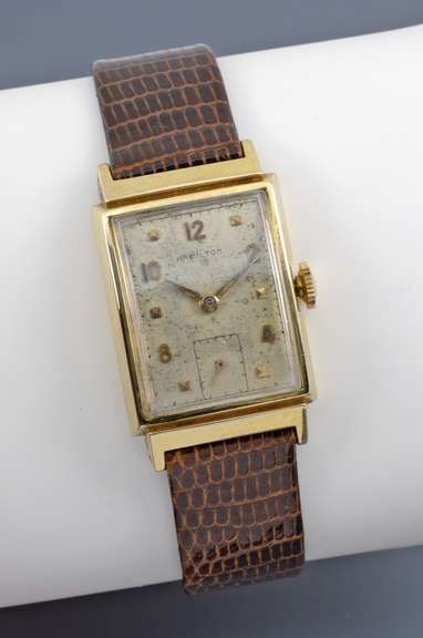 Classic 1951 Hamilton Men's 14K YG Manual Watch