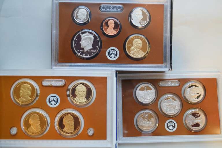 2007 2011 US Proof Sets