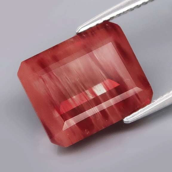 Don't miss this amazing 5.94ct top imperial red Andesine!