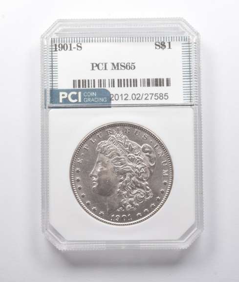 1901-S Morgan Silver Dollar