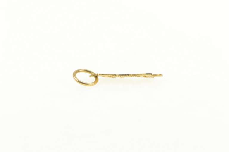 14K Yellow Gold Brat Spoiled Word Cut Out Novelty Funny Charm/Pendant