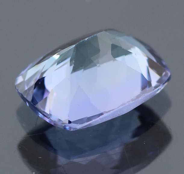 High fire 2.24ct cushion cut Tanzanite