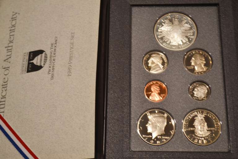 1989 Prestige US Proof Set