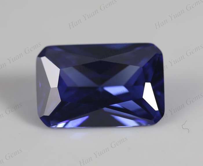 3X5MM OCTAGON LAB TANZANITE LOOSE GEMSTONE