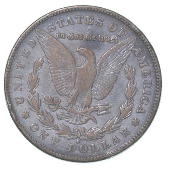 1879-S Morgan Silver Dollar Reverse Rev 78 1878