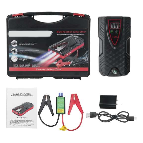 12V 12000mAh Car Emergency Starting Power Bank