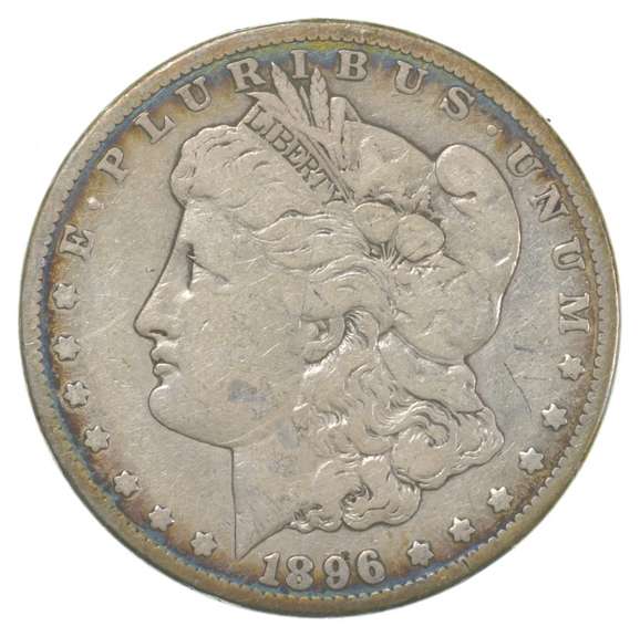 1896-S Morgan Silver Dollar