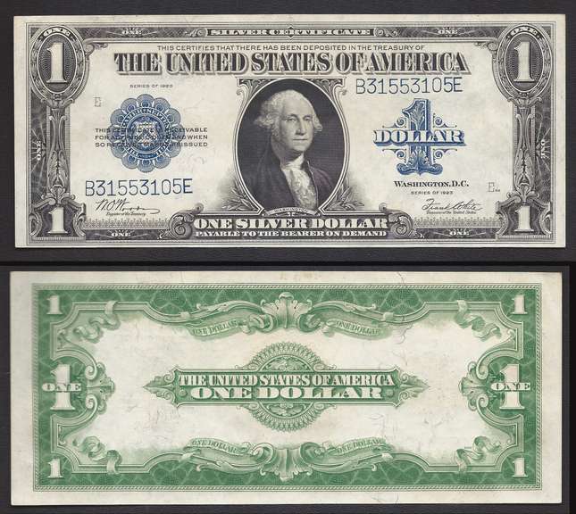 $1 1923 SC 100 Years old and still Beautiful Uncirculated