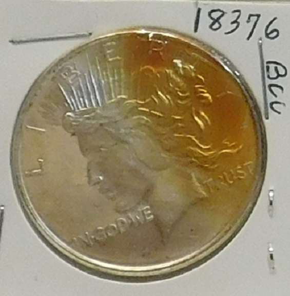 1 oz. .999 Silver round - Peace design, nice tone