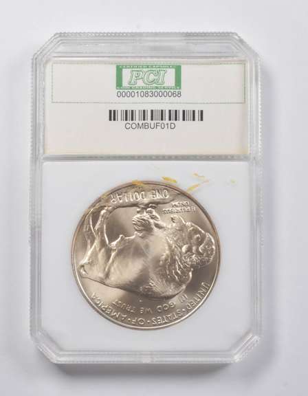 2001-D American Buffalo Commemorative Silver Dollar