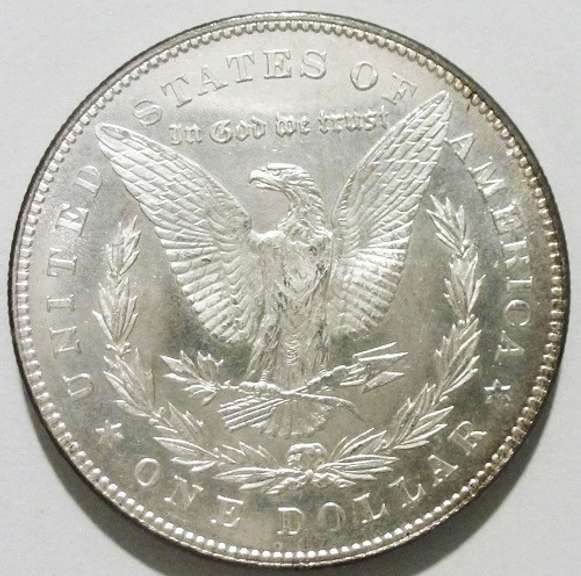 Exceptional BU 1878P 7TF Reverse Of 78 Morgan Silver Dollar!