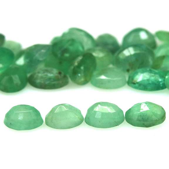 Large 6.96ct 36 piece Zambian Emerald parcel