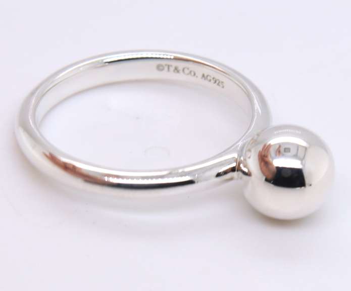 Tiffany & Co Hardware 8mm Ball Ring