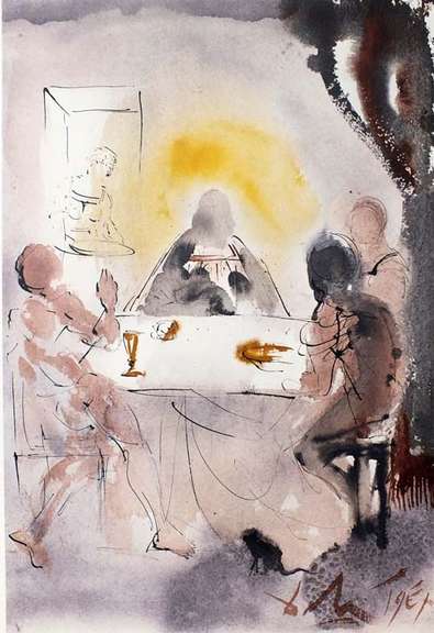 Very collectable Dali from Bible Sacra series.1969