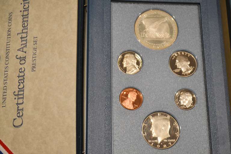 1987 Prestige US Proof Set