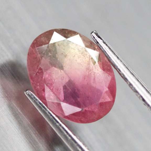 Ravishing! 1.27ct bi-color pink Tourmaline