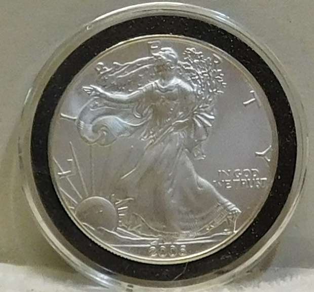 2010 Silver Eagle, 1 Troy oz .999 Silver