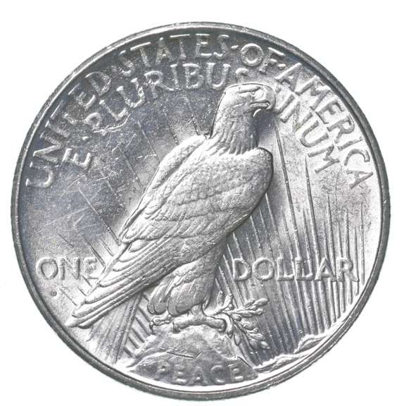 1934-D Peace Silver Dollar
