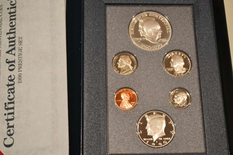 1990 Prestige US Proof Set