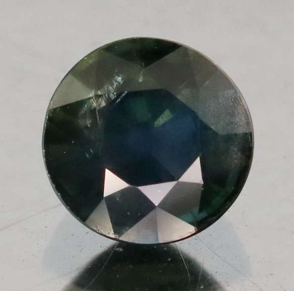 Silky! 1.25ct UNHEATED midnight blue-green Sapphire