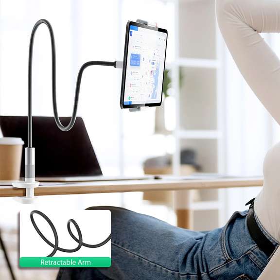 360 Rotation Adjustable Flexible Phone Tablet Stand