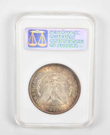 MS64 1887 Morgan Silver Dollar - Graded NGC