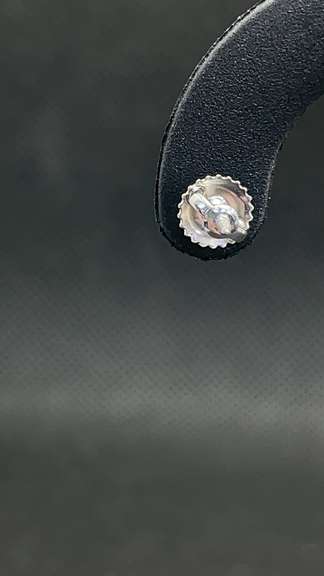 1.80 CARATS T.W. CONFLICT FREE LAB GROWN ROUND BRILLIANT CUT DIAMOND STUD EARRINGS IN 14K WHITE GOLD WITH SCREWBACKS