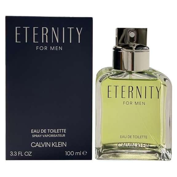 ETERNITY by CALVIN KLEIN cologne for men EDT 3.3 / 3.4 oz New in Box
