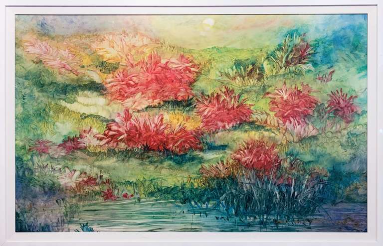 Kamran Khavarani Large Giclee on canvas