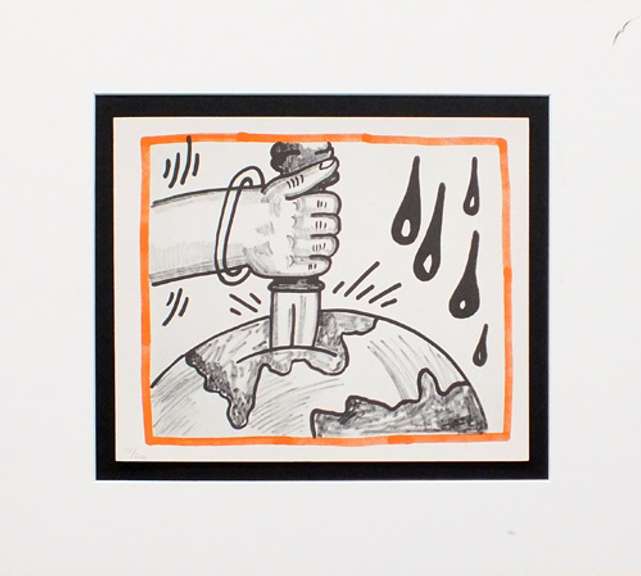 Very Collectable limited edition Keith Haring