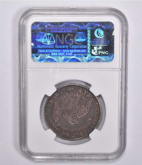 XF45 1829 Capped Bust Half Dollar O-105a Small Letters NGC