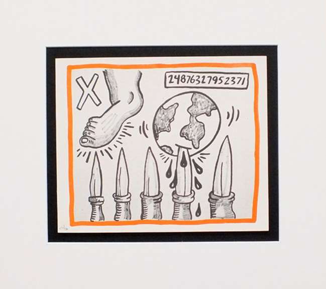 Very Collectable limited edition Keith Haring