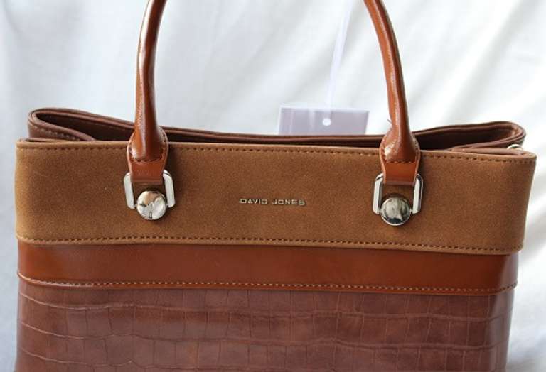 Stylish Brown Color Designer Bag By David Jones-Paris