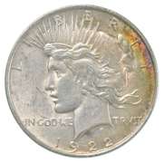 1922 Peace Silver Dollar- Great Color/Tone