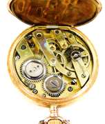 Antique 14K Gold Ladies Pocket Watch, Runs