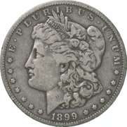 1899-O Morgan Silver Dollar Micro O