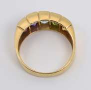 Colorful 14k Stone Ring