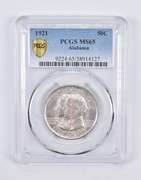 MS65 1921 Alabama Centennial Commemorative Half Dollar PCGS