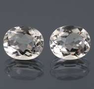 Superb 9.29ct high fire 10x12mm diamond white Topaz
