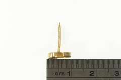 14K Yellow Gold #2 Number Two Second Lapel Pin/Brooch