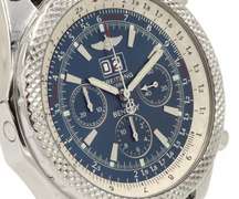 Breitling Bentley 6.75 Speed Chronograph 48MM Blue Dial Men's Watch
