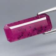 Stunning violet red 4.49ct unheated Winza Ruby