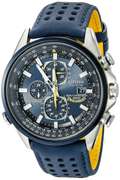 Citizen Blue Dial Eco-Drive Chronograph New In Box.