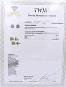 Elegant Yellow Gold 1.30ctw Brown Diamond Stud Earrings